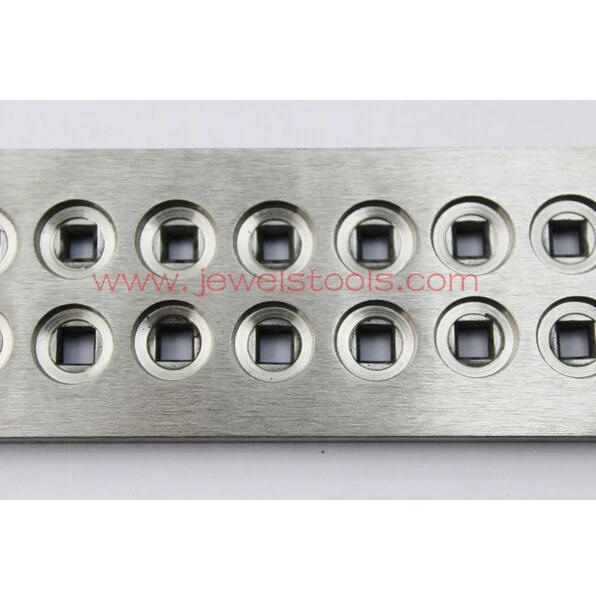 Волочильная доска из карбида вольфрама квадратной формы различные модели 3 10 5 00