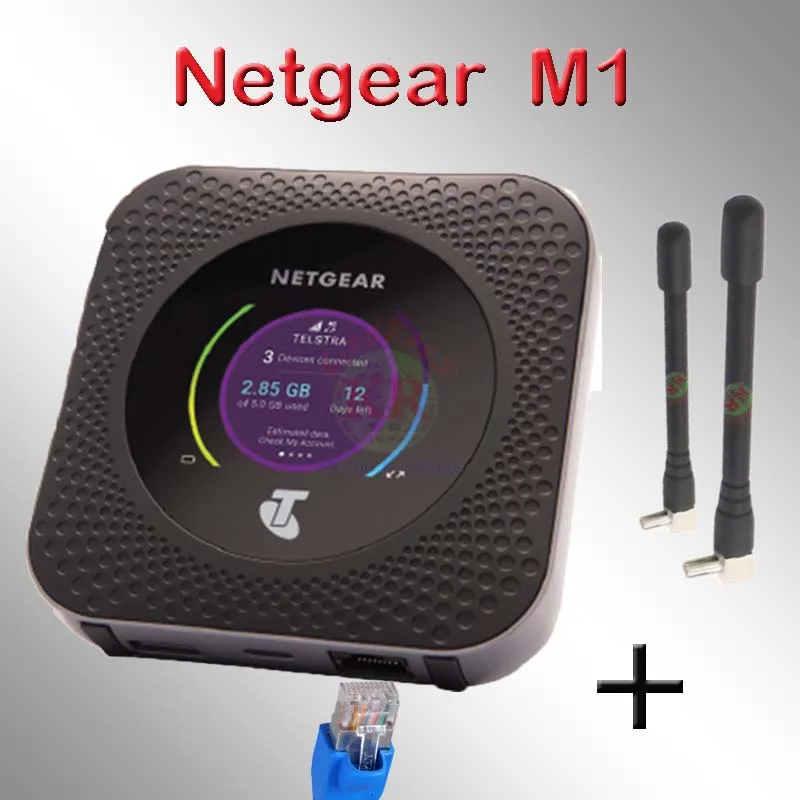 

Unlocked Used Netgear Nighthawk M1 mr1100 4GX 4g Mobile Hotspot band 28 700mhz 1000mbps lan 4g car wifi dongle mifi router m1