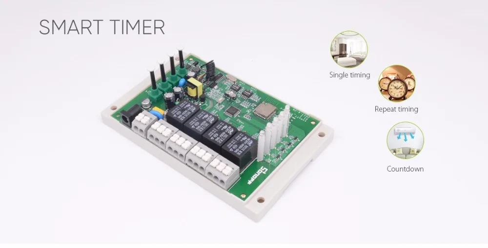 Sonoff 4CH Pro& Pro R2 умный Wifi переключатель домашний 433 МГц RF Wifi светильник 4 комплекта 3 режима работы инчинг Блокировка с Alexa