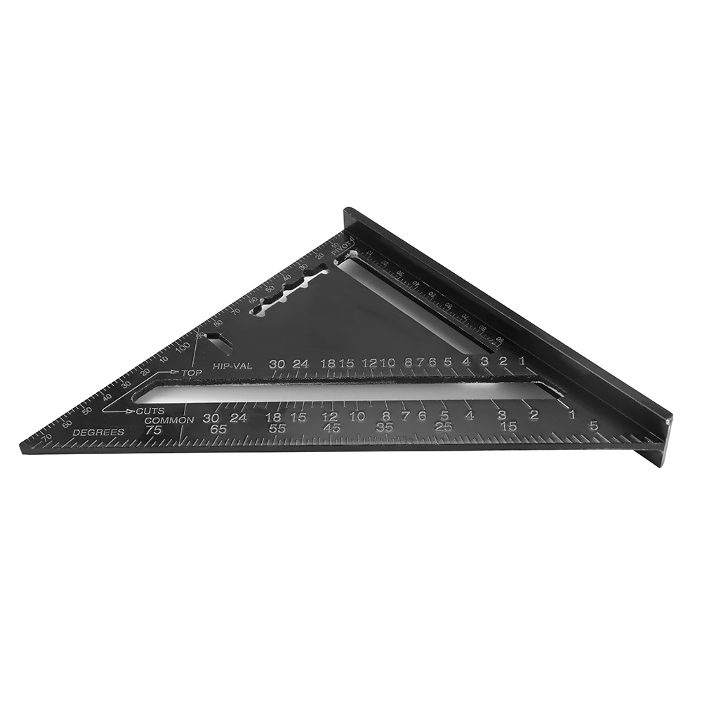 7-дюймовая метрическая система треугольная линейка скорость сплава квадратная
