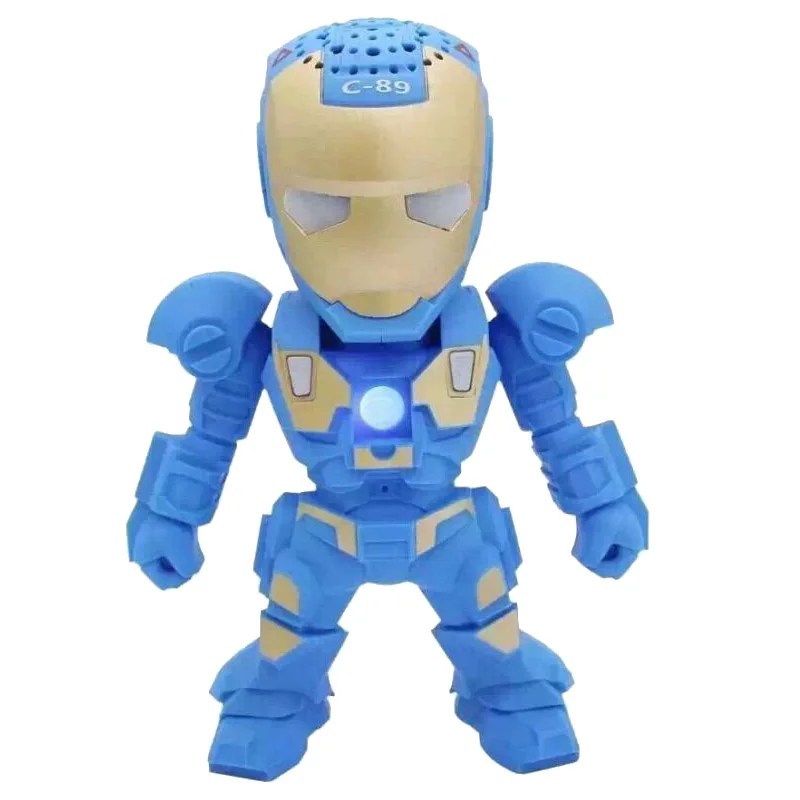 Bluetooth светодиодная мини колонка Портативная звуковая коробка Hi Fi стереоколонка с