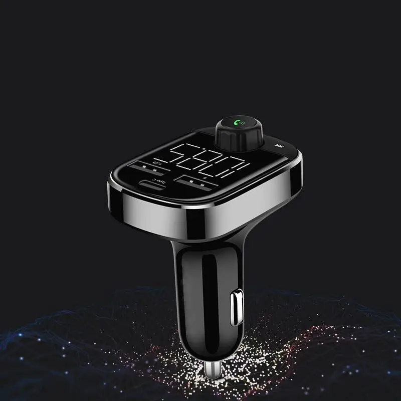 FM трансмиттер с Bluetooth автомобильное зарядное устройство адаптер радио