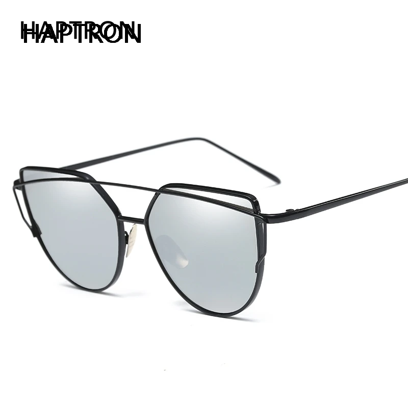 Солнцезащитные очки HAPTRON розовое золото женские Gafas de sol кошачий глаз винтажные