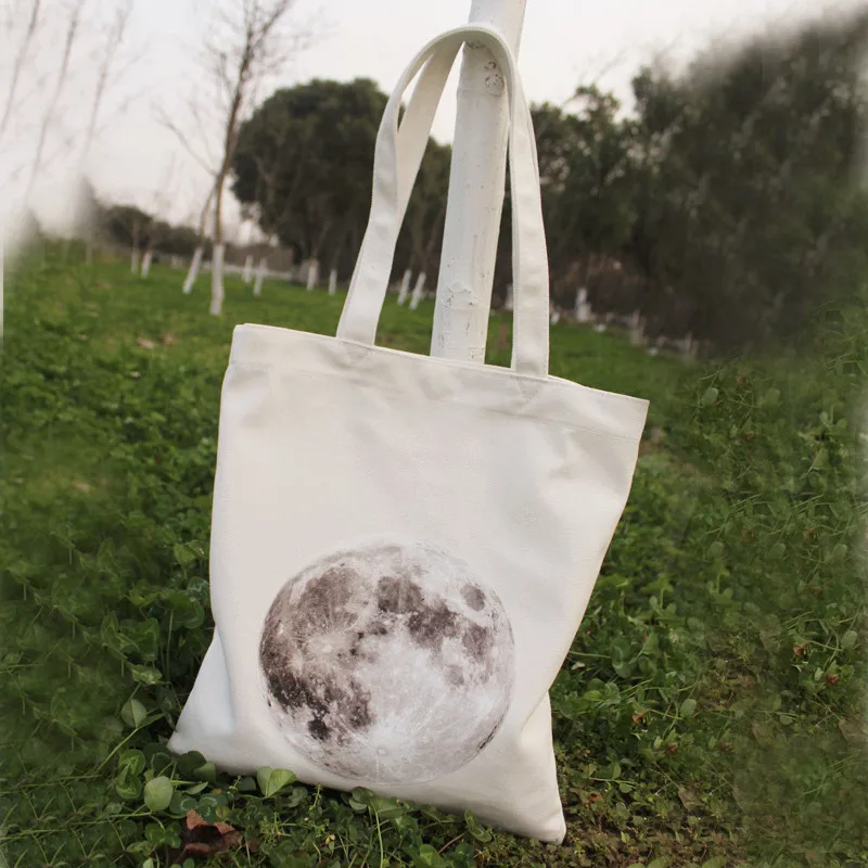 Новый студент простой дикий холщовый мешок женский плечо искусств и ремесел