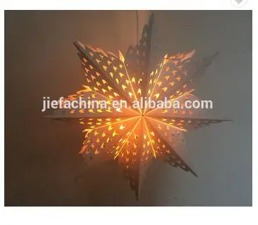 

Свадебные украшения дома декоративная бумага для вечеринок Star Фонари