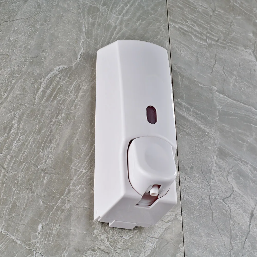 New Arrival US Free Shipping Modern Style Plastic Soap Dispenser Bathroom Liquid Holder Bottle Wall Mounted | Обустройство дома