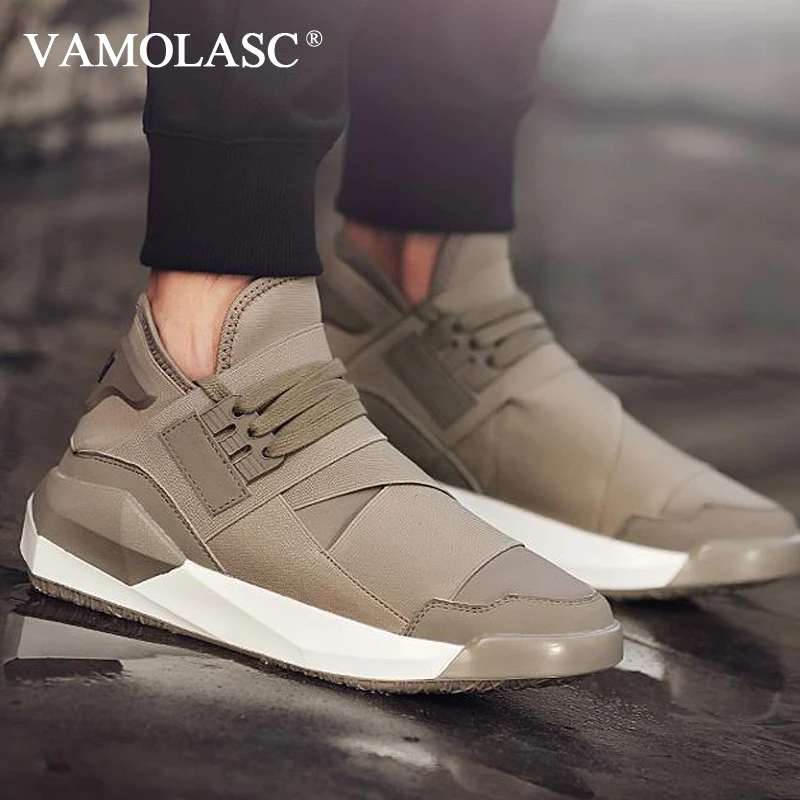 Vamolasc/Новые Для мужчин спортивный Кроссовки Удобная обувь без шнуровки дышащая