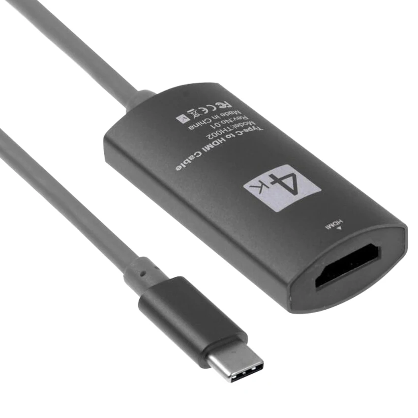 TOFOCO USB 3 1 C Type к HDMI 4K * 2K UHD HDTV адаптер для Samsung Galaxy S8 + MacBook кабель|Кабели VGA| |