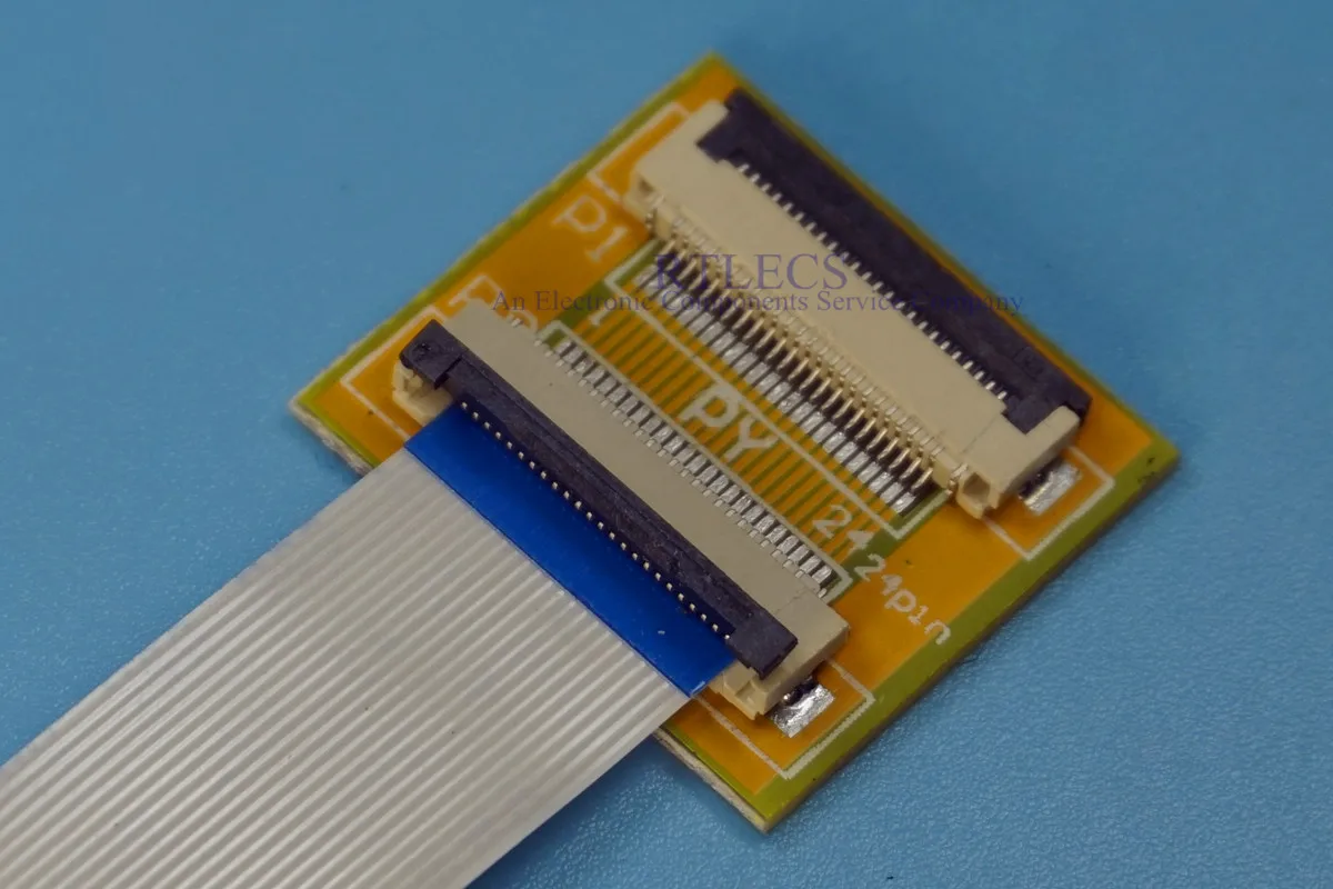 2 комплекта 24 Pin к 0 5 мм шаг FPC кабель удлинитель плата адаптер PCB FFC 100 200 300 те же