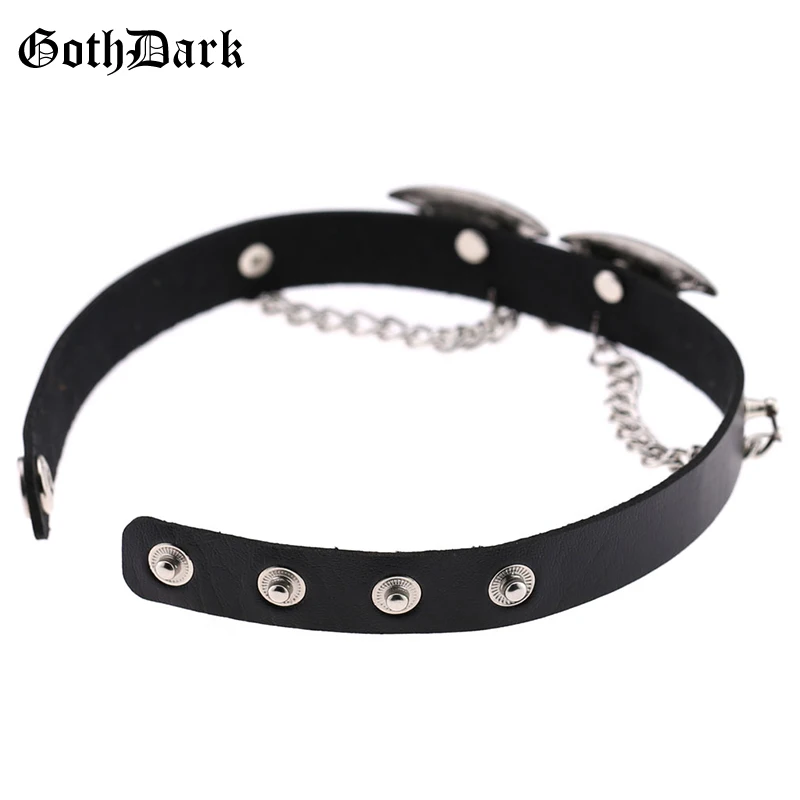 Готический гранж панк готическое ожерелье Goth Dark модное женское ювелирное