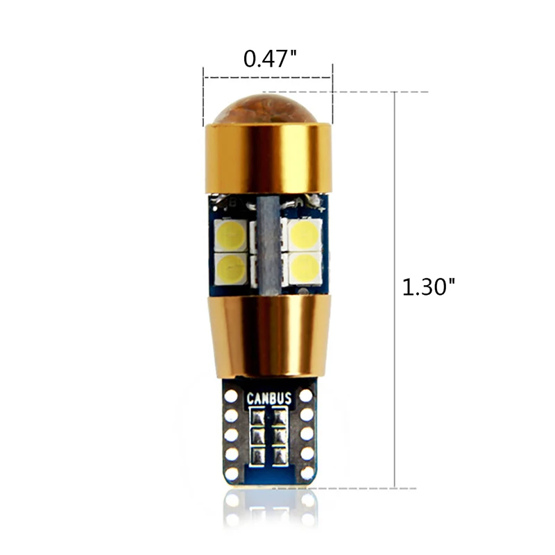 Комплект из 2 предметов высокое качество 15 Вт супер яркий 3030 светодиодный
