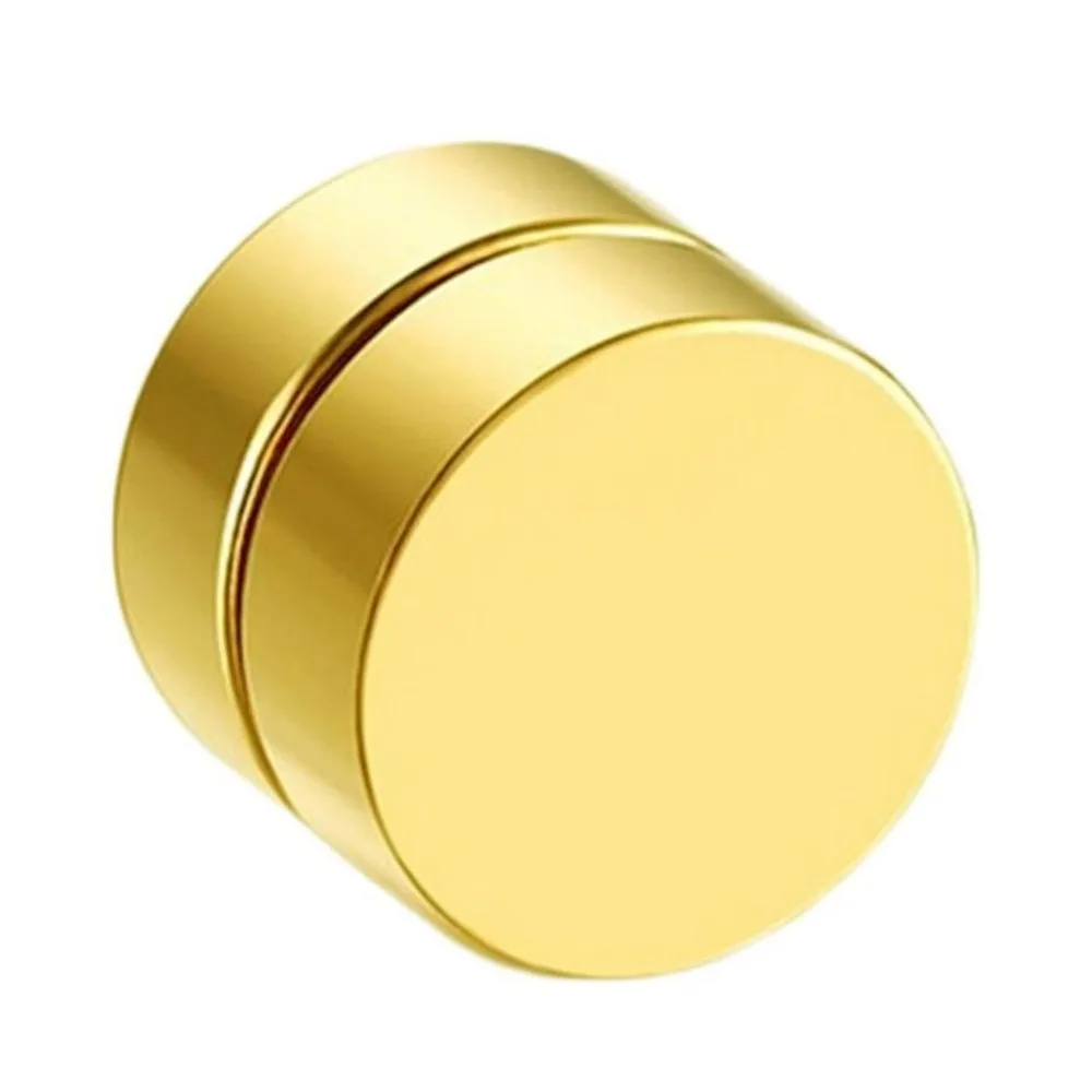 Гипоаллергенные магнитные серьги из нержавеющей стали 1 пара клипсы без пирсинга