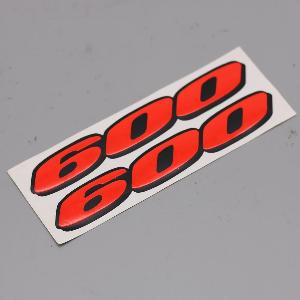 Красная Наклейка 3D 750 1000 600 для Suzuki GSXR750 GSXR1000 GSXR600|Наклейки и стикеры| |