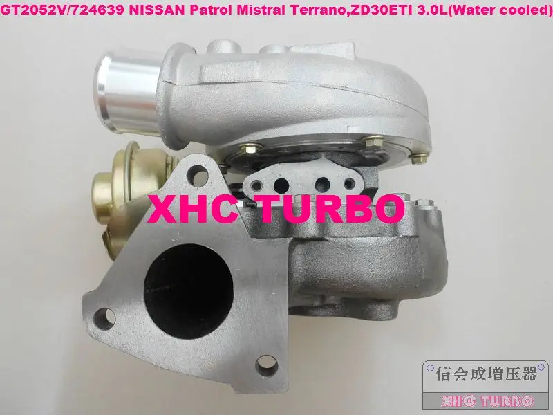 Новый турбокомпрессор GT2052V 724639-5006s 705954 для NISSAN Mistral Patrol Terrano ZD30DTI/ETI 3.0L 160HP (вода +