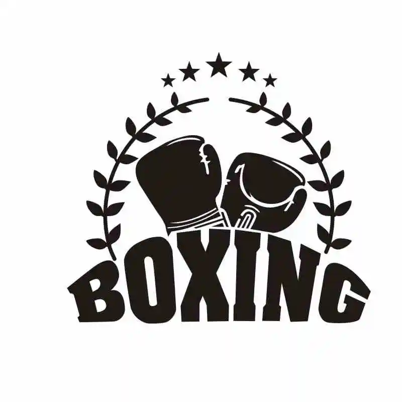 Боксерские перчатки Стикеры удар боксер Игрушечная машина наклейка Бесплатная