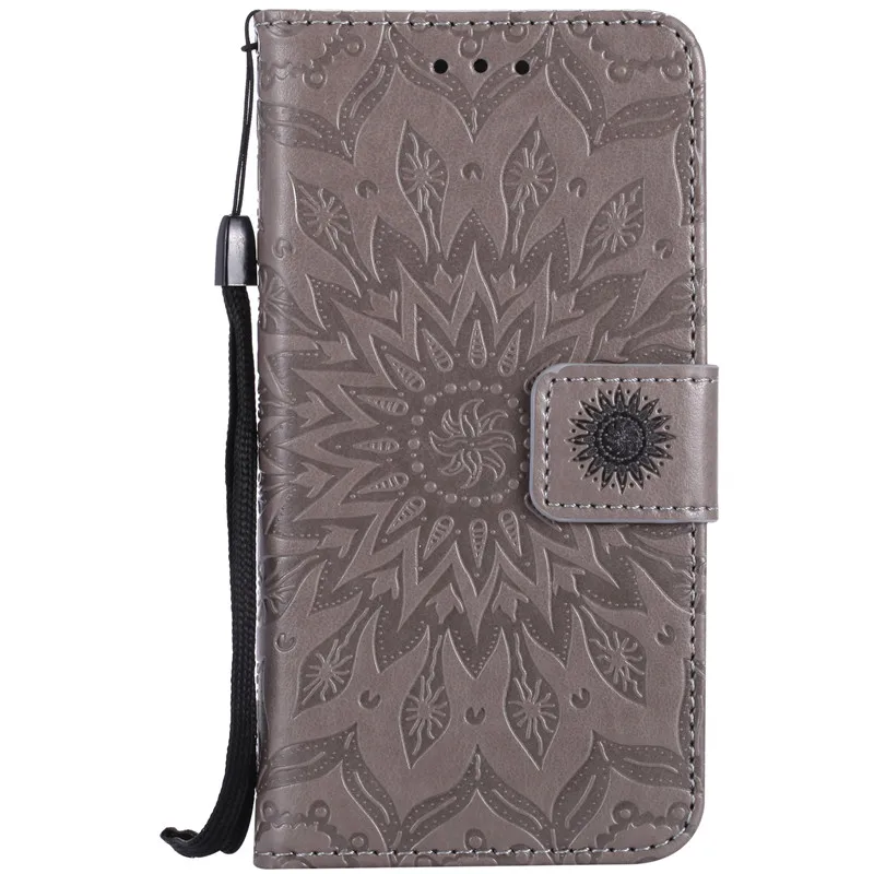 Серый Из искусственной кожи с откидной крышкой для huawei Honor 7i Honor 5A 5C 6 6C 6X Honor 4C Enjoy 5 Y6 Pro Y360 Y625 бумажник чехол для телефона для Коврики 7 8 9 - Цвет: Серый