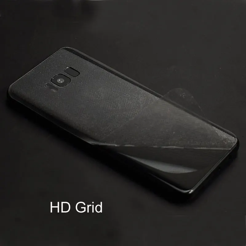 2018 прозрачное матовое пленок для задней панели телефона Стикеры samsung S8/S8 Плюс/S7/S7