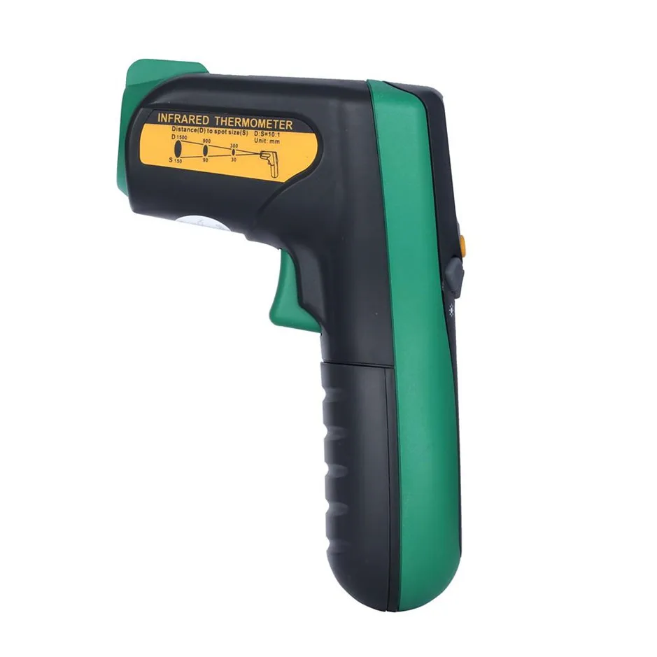 

MASTECH MS6522A Digital Temperature Meter Tester Laser Pointer Range -20 ~ 300C(-4 ~ 572F) Non-contact Infrared IR Thermometer