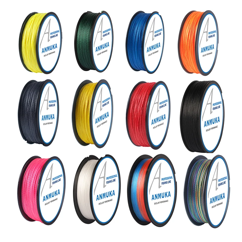 

4 make 100 meters PE line fishing line subline strong horse sea strong pull weaving