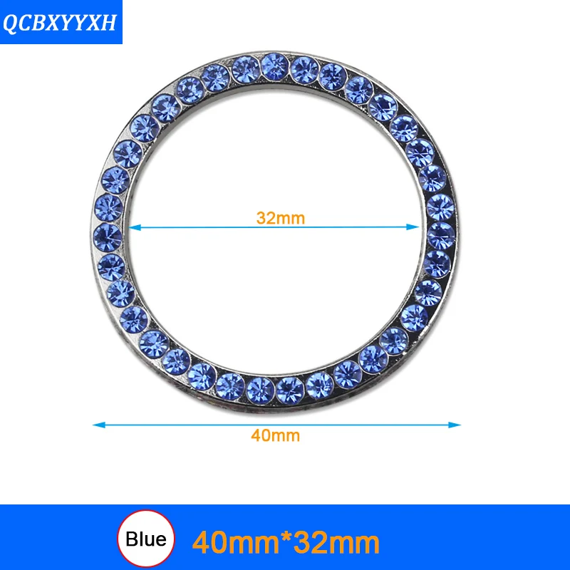 Хрустальный автомобильный переключатель зажигания для запуска двигателя крышка