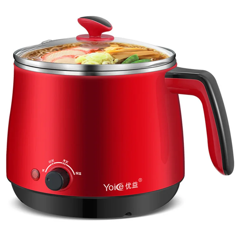 Новейший Mini1.5L пищевой нержавеющей стали горячий горшок плита электрический