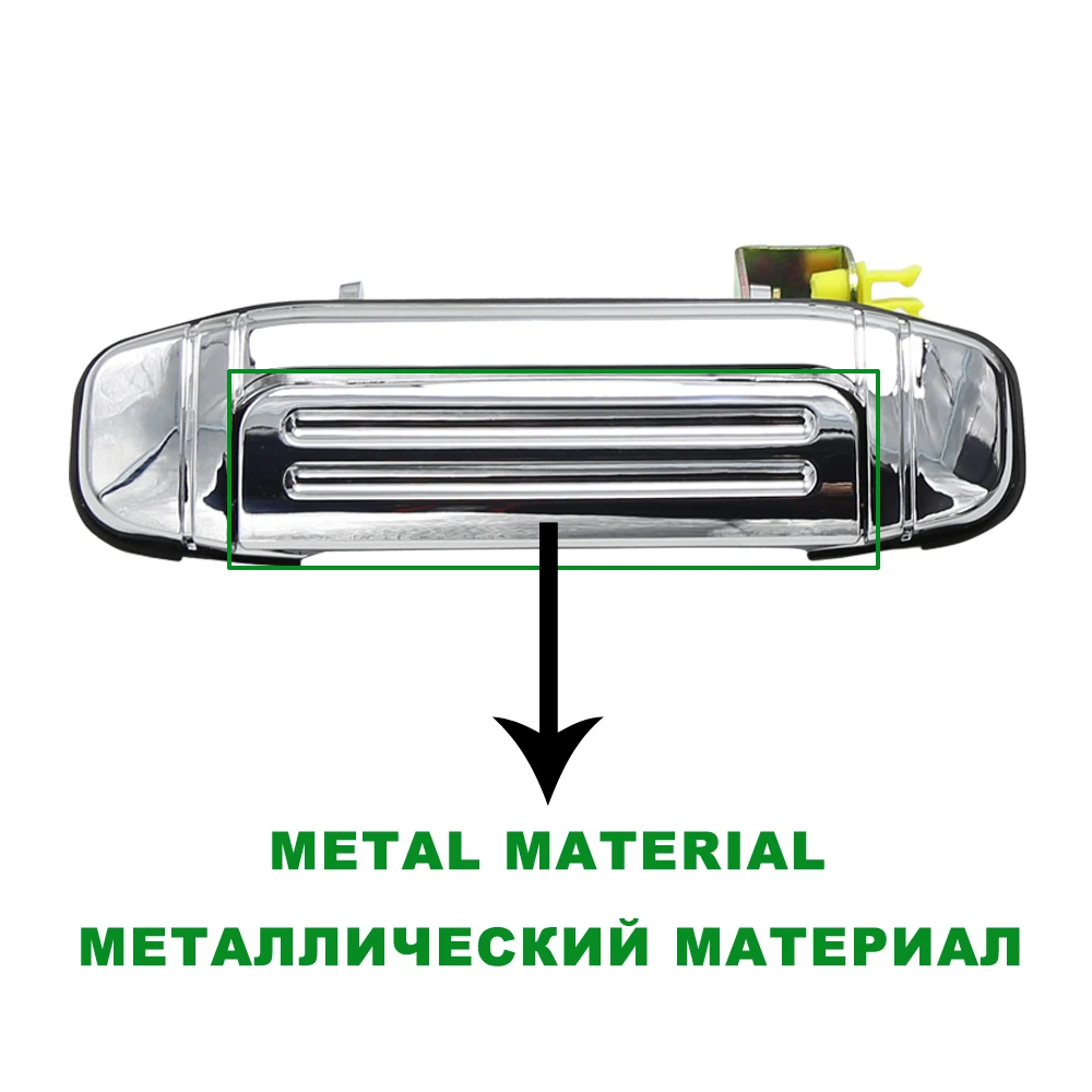 DHKA 4 шт. набор наружных ручек наружной двери для Mitsubishi Pajero 2 1991 1998 и Montero 1992 2000
