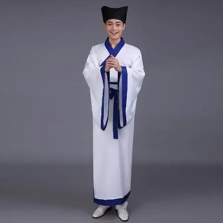 2019 Новый Взрослый Детский костюм Китайский Hanfu платье Мужская одежда для