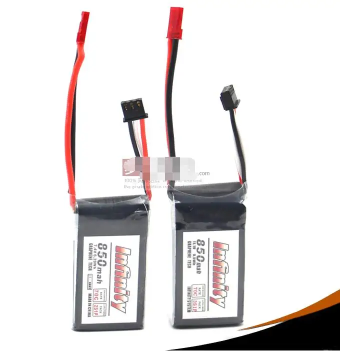 Infinity 2S 3S 7 4 V/11 1 V 850mAh 70C Графен LiPo аккумулятор JST разъем для радиоуправляемой модели