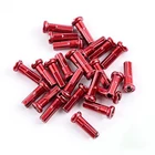 Ниппели для спиц, анодированные, из сплава 14 мм, 72 шт.лот, для горного велосипеда, аксессуары для велоспорта