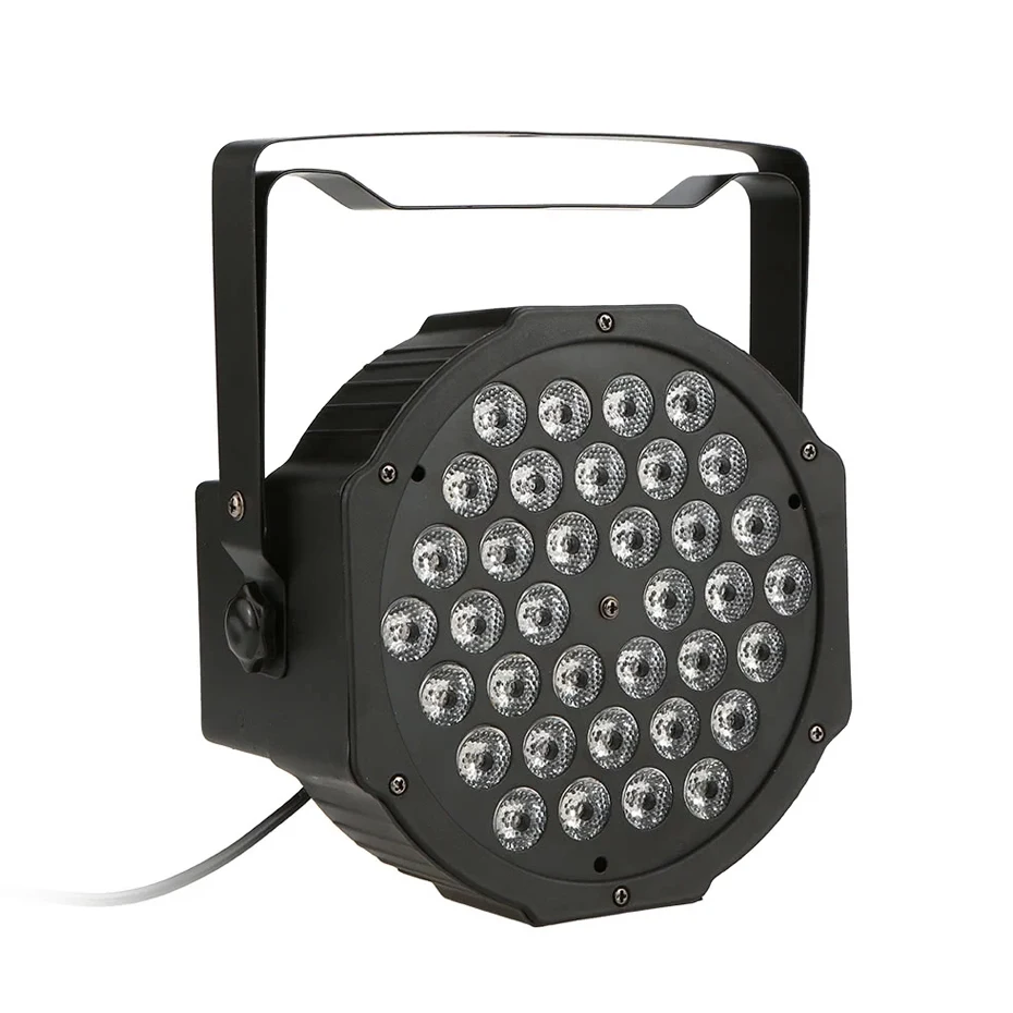 Инопланетянин 36 светодиодный RGBW DMX 512 сценический плоский Par светящийся эффект DJ Дискотека вечерние праздничные рождественские бар клуб Свадьба День Рождения Шоу огни