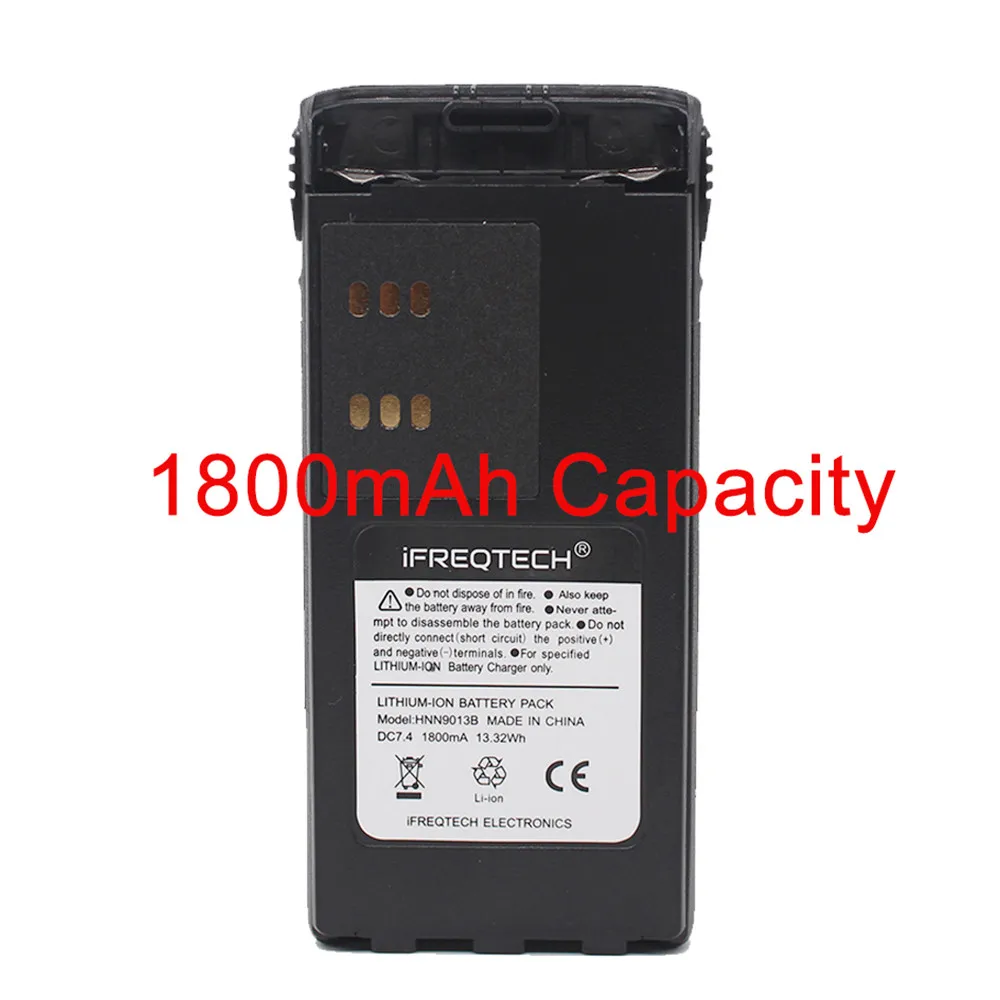 1 piece HNN9013 HNN9013D PMNN4158 1800 мА/ч, литий-ионный аккумулятор для MOTOROLA радио GP340 GP380 GP640 GP680 HT1250 HT750 GP328 PRO5150 PR860 HNN9008 - Цвет: 1 piece HNN9013