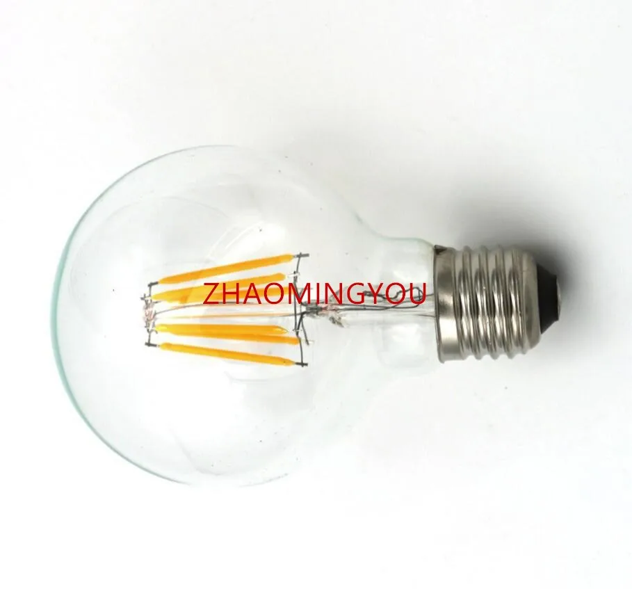 Винтажная светодиодная лампочка эдисона YOU LED E27 G80 4 Вт 6 8 ac110в 220 В диммер luminaria