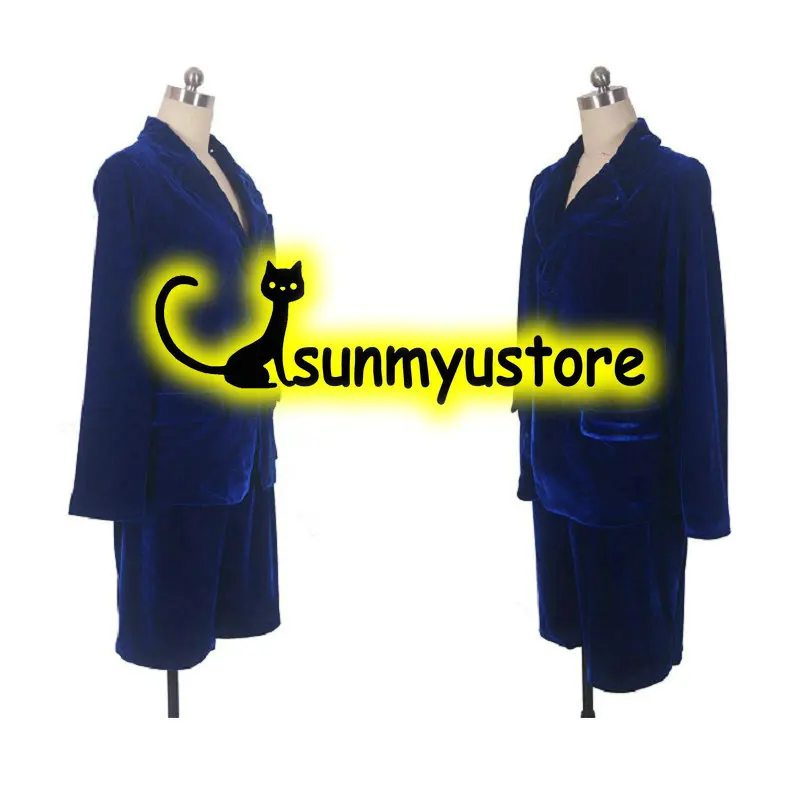 

Free Shipping!Angus Young navy blue Other colors can be customized Cosplay Costume! Customized Acceptable order,Halloween