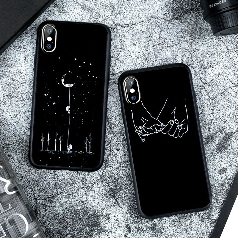 Цветок чехол на айфон 7 8 Plus XS Max Мягкий ТПУ силиконовый матовый чехлы X 6S 5 SE