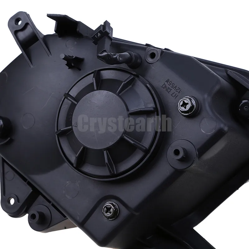 Передняя фара мотоцикла Фара освещение лампа в сборе Комплект для Yamaha YZF R6 2008 2009