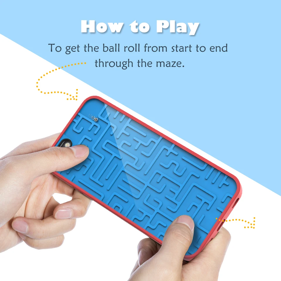 For iPhone 6 3D Intellectual Phone Case Creative Relax Funny Silicone maze Map Cartoon Matte Relief Cute Mermaid |