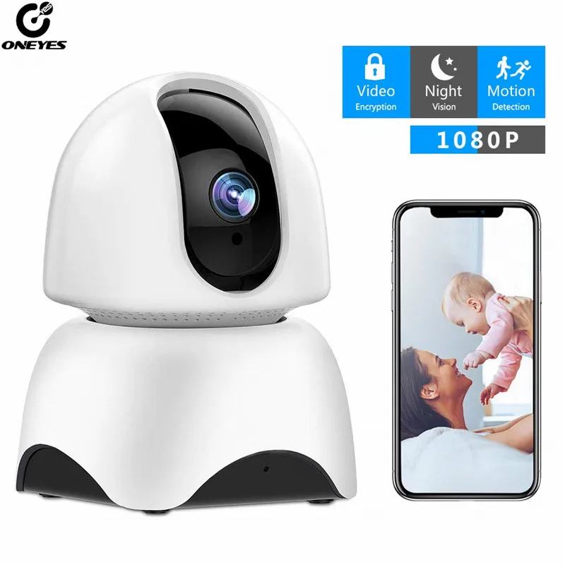 WiFi камера 720 1080P Беспроводная IP домашняя охранная наблюдения для детского