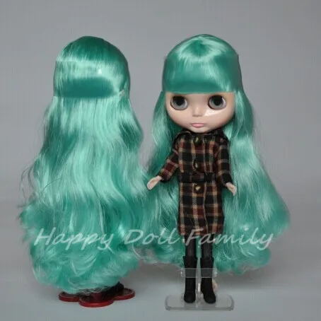 Зеленый волос куклы голова манекена | Игрушки и хобби