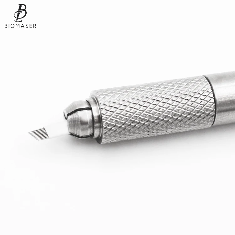 BMX Роскошная микроблейдинг ручка для бровей Перманентный макияж машина ручная