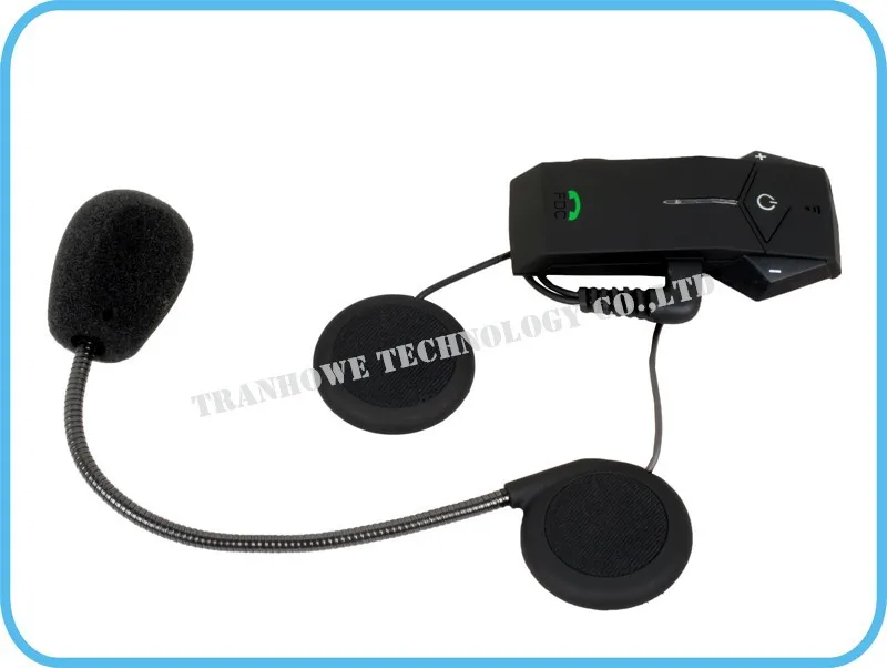 2-way 1000M Интерком BT interphone bluetooth мотоциклетный шлем гарнитура Поддержка NFC Tech с FM raido