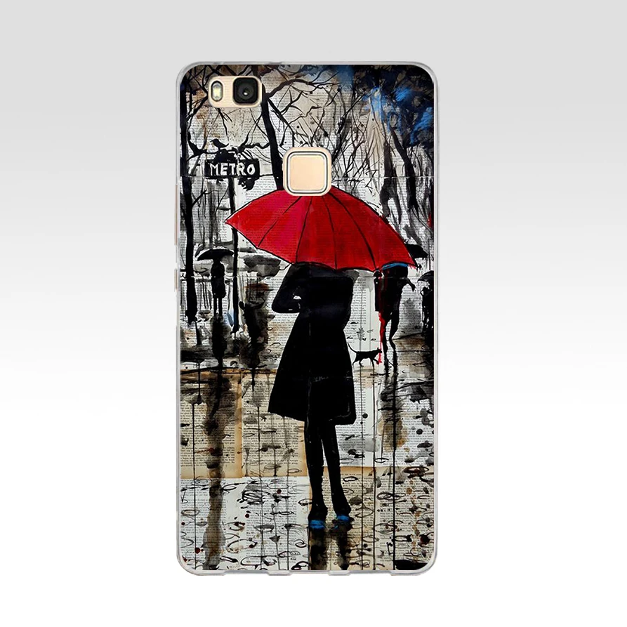 G For Cover Huawei P9 Lite Case Cute Animal Silicon Soft TPU for Funda Huawei P9 Lite Case P9 P9Lite Phone Back Cases