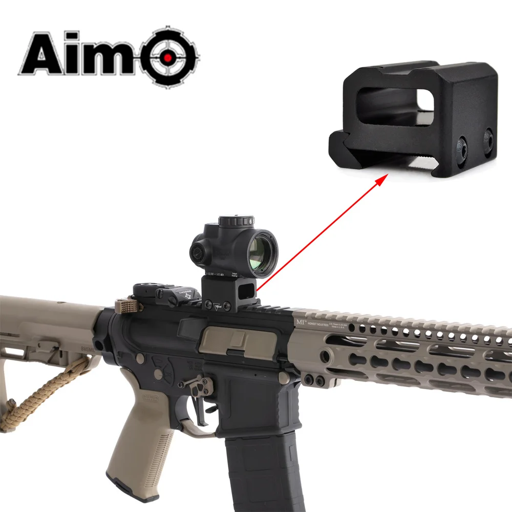 Aim-O Airsoft MRO Full Co-Witness Mount Tactical Red Dot Riflescope Base AO1786 Охотничьи аксессуары | Спорт и