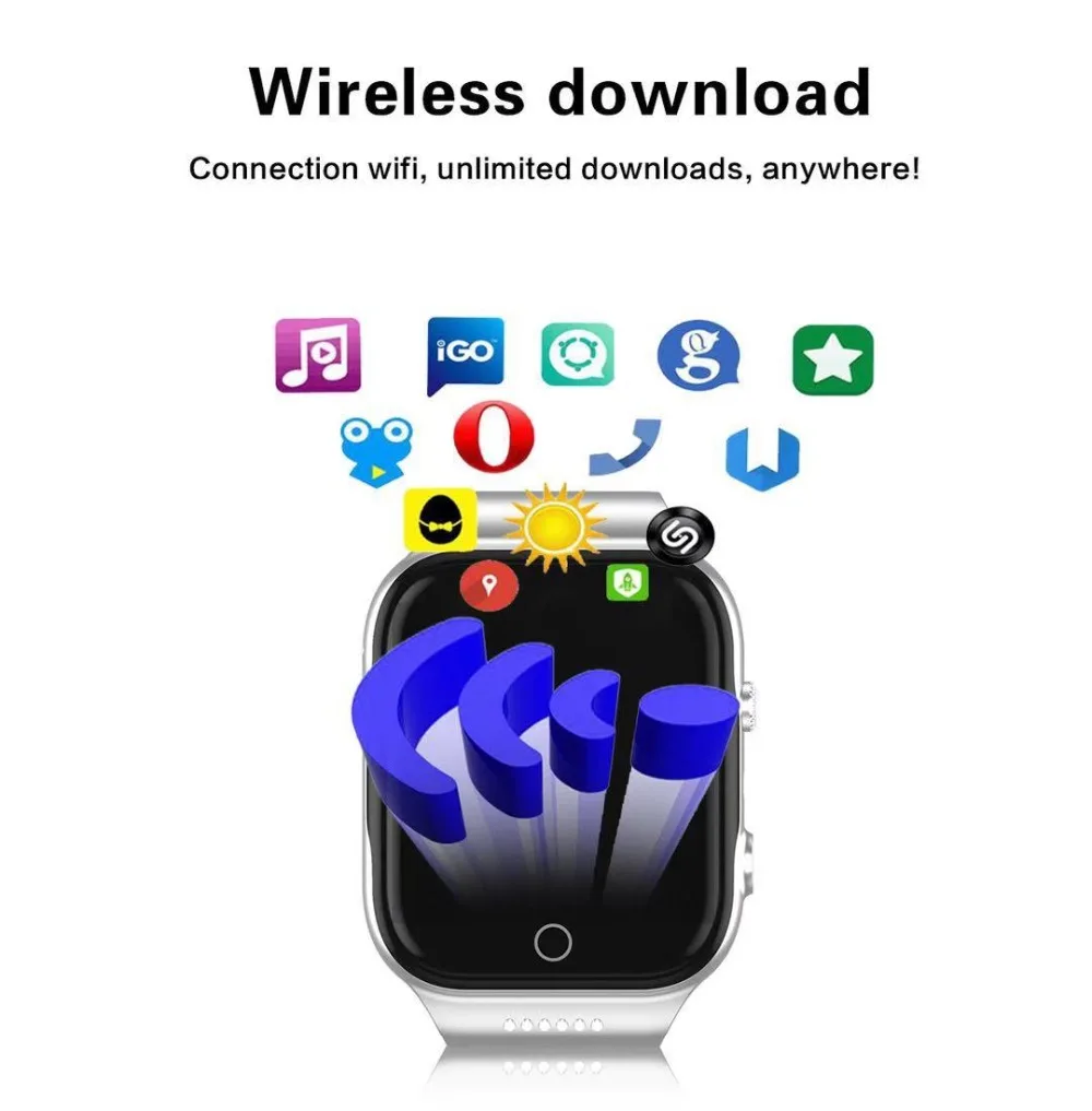 Новейшая версия wifi gps 3g Android Смарт-часы телефон Поддержка 8G 16GB SIM карта Bluetooth наручные часы с камерой для мужчин и женщин