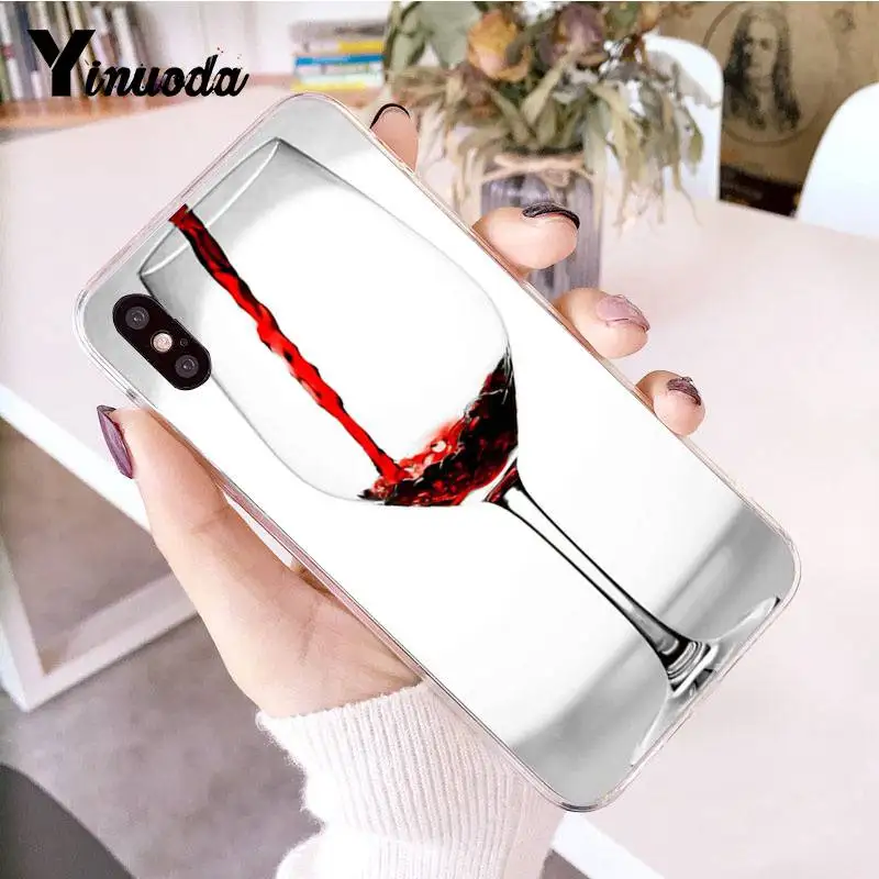 Чехол Yinuoda для iphone 7 6 X чехол с надписью keep calm and drink a bear wine Роскошный телефона iPhone 6s