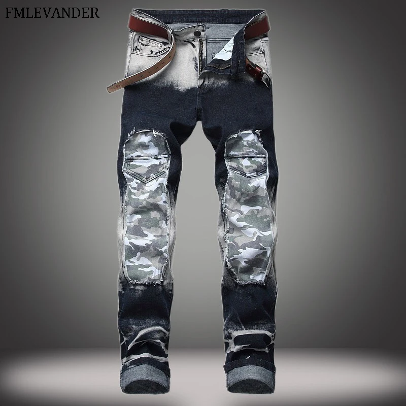 

2019 New Arrival Men Casual Jeans Slim Straight Elasticity Men Overalls Pants Male Jeans Men