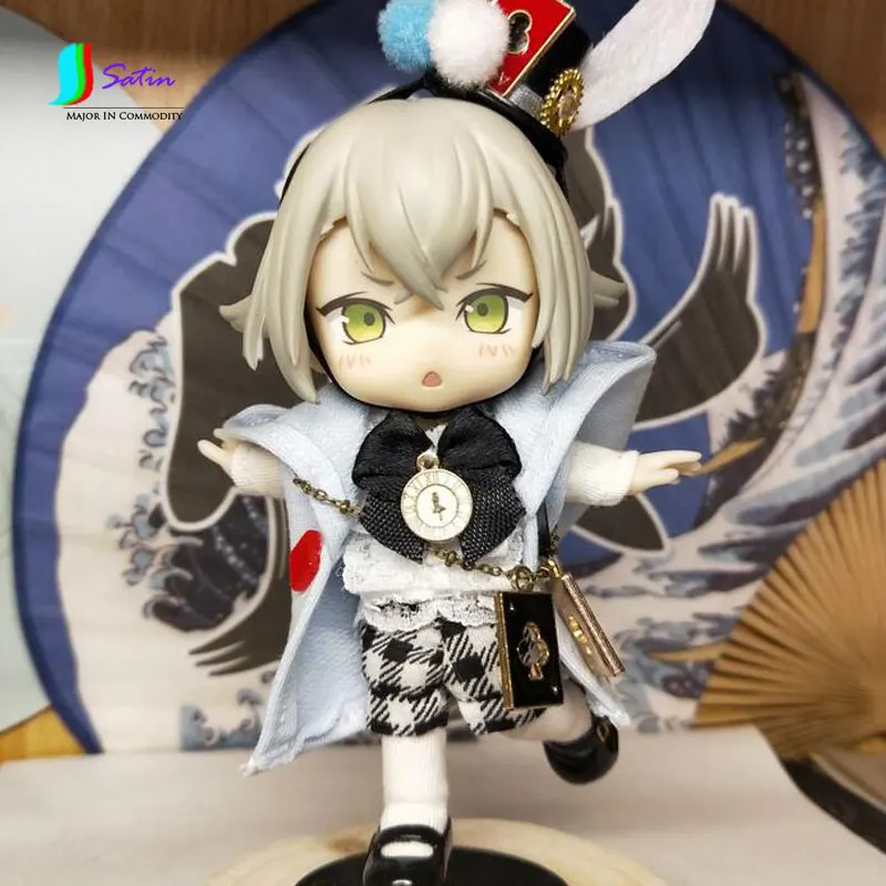 Штаны-шорты AZ12 Bjd Одежда для кукол Ob11 Run Baby Beauty Knot Cu-пакет голубой красный розовый