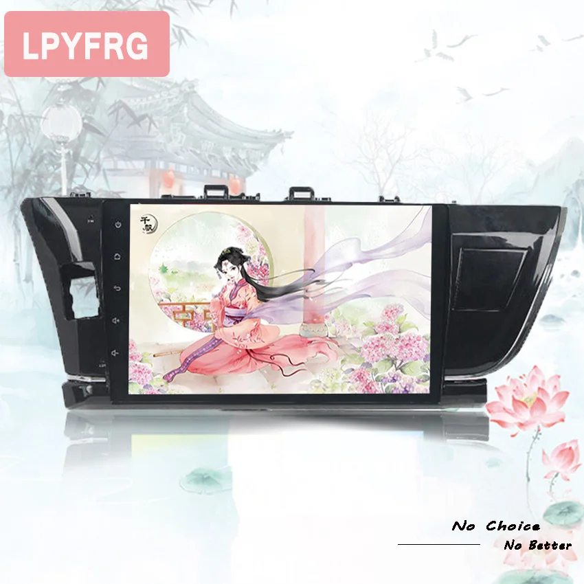 10 1 &quotandroid автомобильный dvd gps Радио мультимедийный плеер для Toyota Corolla 2013 2014 2015 2016 RDS