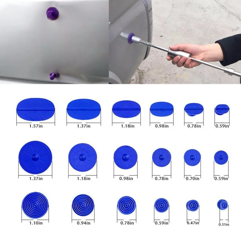Tools Paintless Dent Removal Puller Auto Repair Tool Glue Tabs Hail | Инструменты