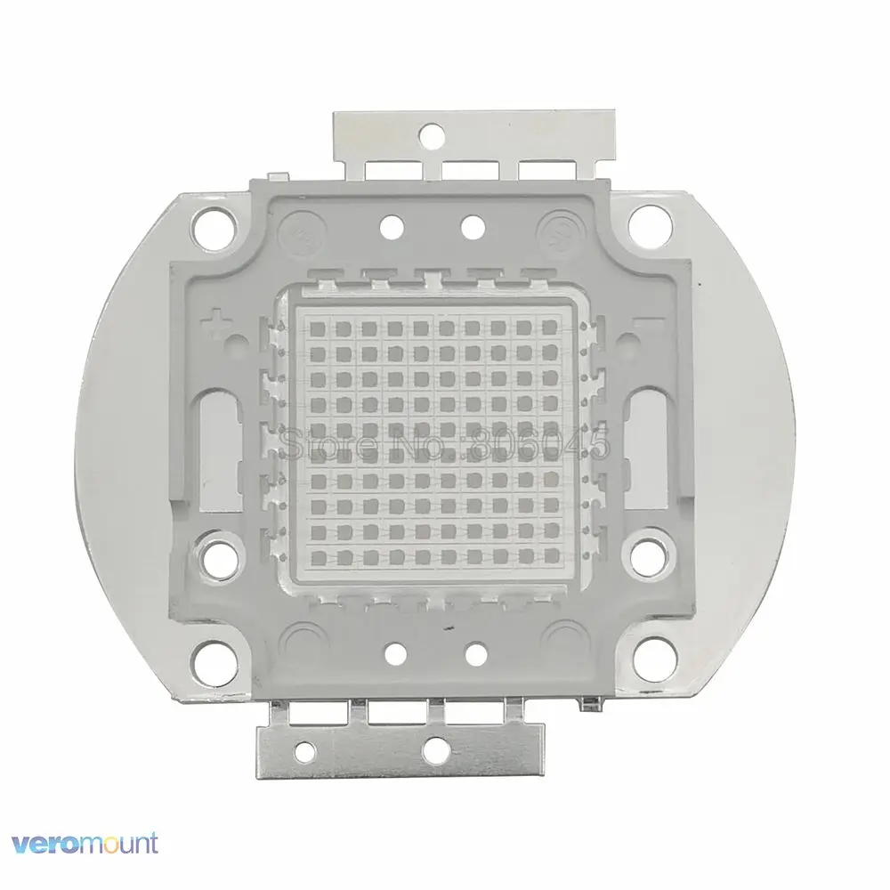 Epi led s 45*45 мил чип 100 Вт светодиодный высокой мощности Синий нм-нм COB диод SMD для DIY