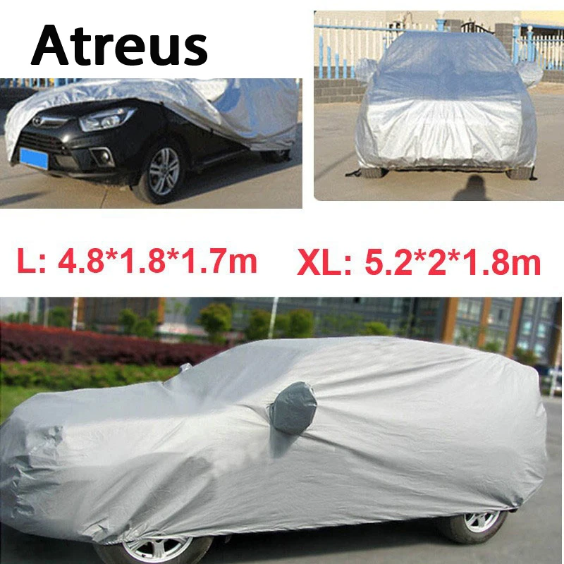 

Atreus L XL Universal Car Covers Anti UV Waterproof Dustproof Car Clothes Vehicle Scratch Proof SUV Surface Protector